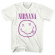 Nirvana - Purple Smiley Uni Wht   