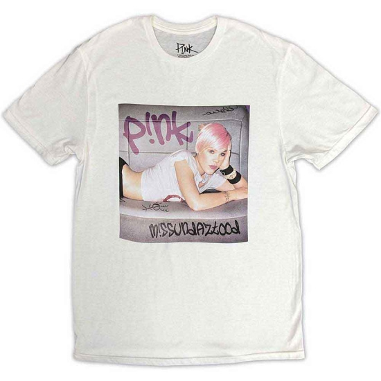 P!Nk - Missundaztood Uni Wht     (L)