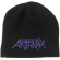 Anthrax - Logo Bl Beanie H Anthrax - Logo Bl Beanie H