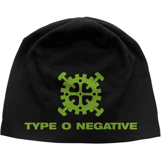 Type O Negative - Gear Logo Jd Print Beanie H