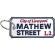 Rock Off - Mathew Street Liverpool Sign Woven Patch Rock Off - Mathew Street Liverpool Sign Woven Patch
