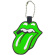 Rolling Stones - Classic Tongue Green Patch Keychain