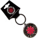 Red Hot Chili Peppers - Asterisk Logo Silver Keychain Red Hot Chili Peppers - Asterisk Logo Silver Keychain