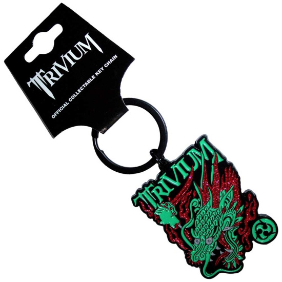 Trivium - Deadmen Dragon Head Keychain