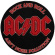 Ac/Dc - Noise Pollution Woven Patch Ac/Dc - Noise Pollution Woven Patch