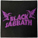 Black Sabbath - Wavy Logo & Daemons Woven Patch Black Sabbath - Wavy Logo & Daemons Woven Patch