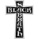 Black Sabbath - Cross Logo Cut Out Retail Packaged Patch