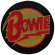 David Bowie - Diamond Dogs Logo Circle Woven Patch David Bowie - Diamond Dogs Logo Circle Woven Patch