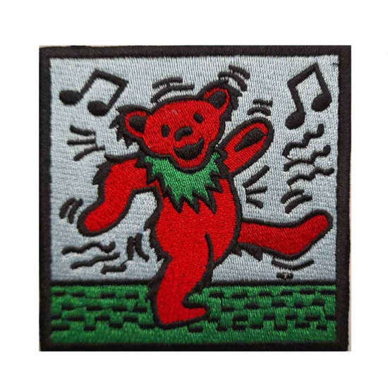 Grateful Dead - Dancing Bear Woven Patch