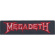 Megadeth - Logo Outline Woven Patch