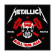 Metallica - Metal Militia Standard Patch Metallica - Metal Militia Standard Patch