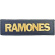 Ramones - Gold Logo Woven Patch