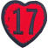 Sex Pistols - 17 Heart Woven Patch Sex Pistols - 17 Heart Woven Patch