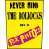 Sex Pistols - Never Mind The Bollocks Yellow Back Patc Sex Pistols - Never Mind The Bollocks Yellow Back Patc