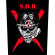Stormtroopers Of Death - Scrawled Lightning Back Patch Stormtroopers Of Death - Scrawled Lightning Back Patch