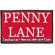 The Beatles - Penny Lane Red Woven Patch The Beatles - Penny Lane Red Woven Patch