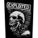 The Exploited - Vtge Skull Back Patch The Exploited - Vtge Skull Back Patch