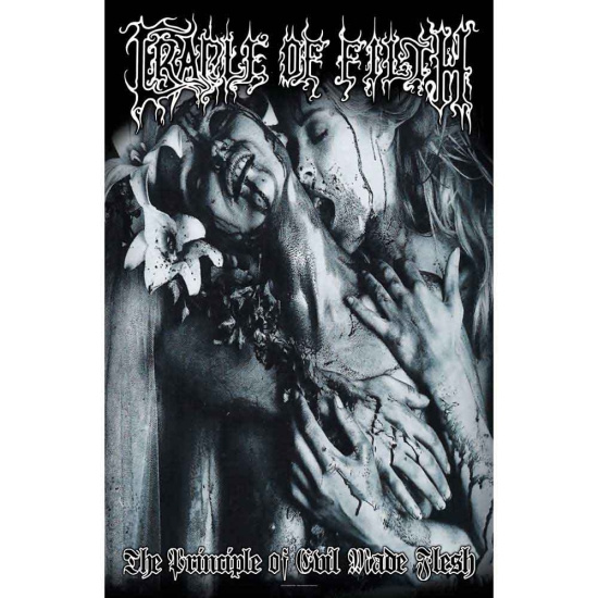 Cradle Of Filth - Principle Of Evil Made Flesh Textile Poster