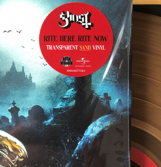 Ghost - Rite Here Rite Now - Ost (Ltd Sand 2Lp)