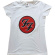 Foo Fighters - Ff Logo Lady Wht Foo Fighters - Ff Logo Lady Wht