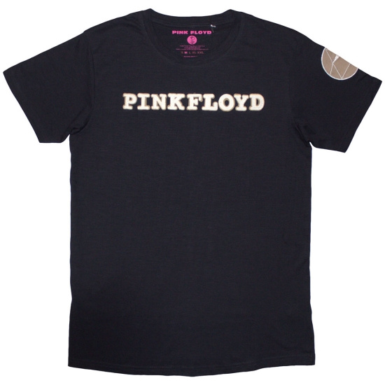 Pink Floyd - Logo & Prism App Slub Uni Navy 