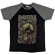Pantera - Serpent Skull Uni Bl/Grey Raglan Pantera - Serpent Skull Uni Bl/Grey Raglan