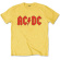 Ac/Dc - Logo Boys Yell T-Shirt Ac/Dc - Logo Boys Yell T-Shirt