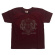 Ac/Dc - Black Ice Boys T-Shirt Maroon Ac/Dc - Black Ice Boys T-Shirt Maroon