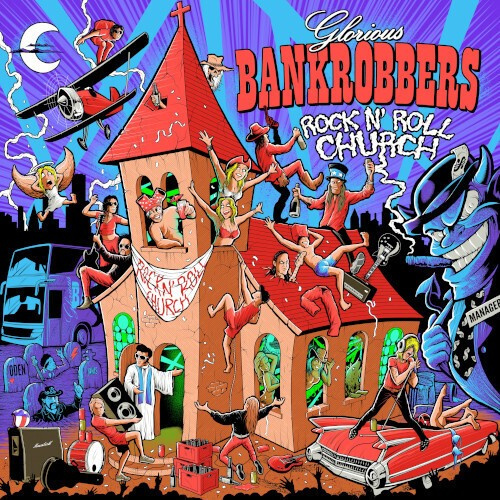 Glorious Bankrobbers - Rock'n' Roll Church (Black Vinyl Lp)