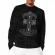 Guns N Roses - Monochrome Cross Bl Dip-Dye L/S Guns N Roses - Monochrome Cross Bl Dip-Dye L/S