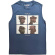 Gorillaz - Demon Days Uni Denim Tank Shirt Gorillaz - Demon Days Uni Denim Tank Shirt