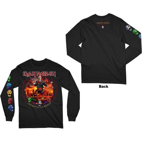 Iron Maiden - Nights Of The Dead Uni Bl Longsleeve 