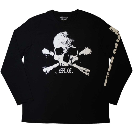 Motley Crue - Orbit Skull Uni Bl Longsleeve 