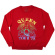 Queen - Tour 75 Crest Uni Red Sweatshirt Queen - Tour 75 Crest Uni Red Sweatshirt