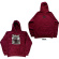 Slipknot - Barcode Photo Uni Maroon Hoodie Slipknot - Barcode Photo Uni Maroon Hoodie