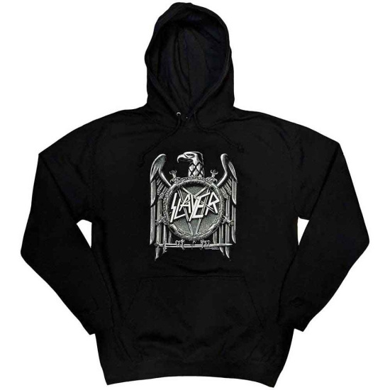 Slayer - High Contrast Eagle Uni Bl Hoodie 