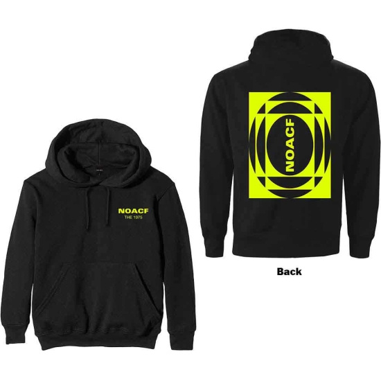 The 1975 - Noacf Neon Uni Bl Hoodie 
