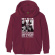 The Beatles - 3 Savile Row Uni Maroon Hoodie The Beatles - 3 Savile Row Uni Maroon Hoodie