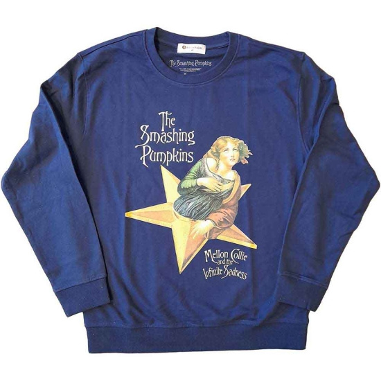 Smashing Pumpkins - Mellon Collie Uni Navy Sweatshirt 