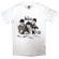 The Beatles - Mop Tops & Signatures Wht T-Shirt The Beatles - Mop Tops & Signatures Wht T-Shirt