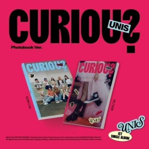 Unis - Curious (Photobook Ver.) (Random)