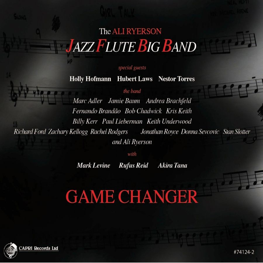 The Ali Ryerson Jazz Flute Big Band - Game Changer