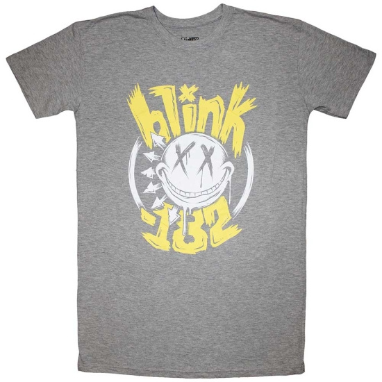 Blink-182 - Big Smile Lady Grey T-Shirt Dress  (L)
