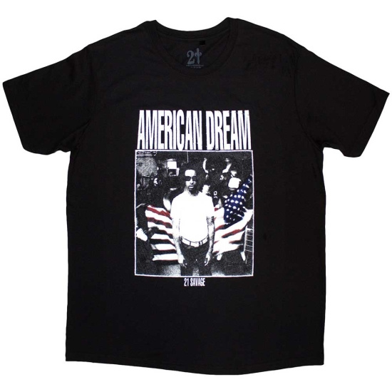 21 Savage - American Dream Uni Bl T-Shirt  (XL)