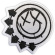 Blink 182 - Black Six-Arrow Smile Woven Patch Blink 182 - Black Six-Arrow Smile Woven Patch