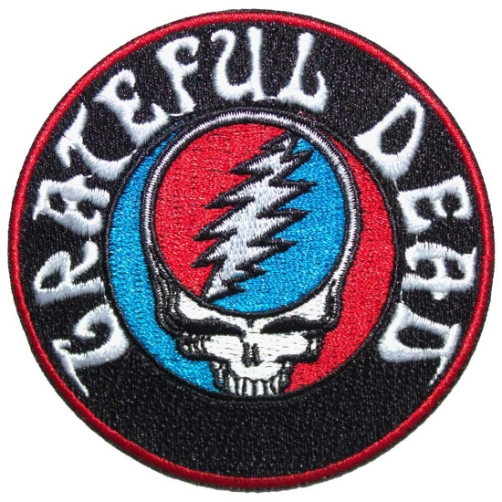 Grateful Dead - Steal Your Face Logo Woven Patch