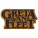 Greta Van Fleet - Amber Logo Woven Patch Greta Van Fleet - Amber Logo Woven Patch