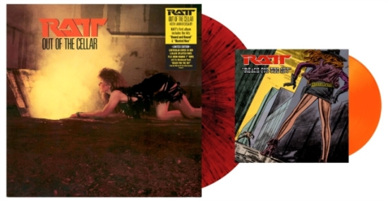 Ratt - Out Of The Cellar (Red & Black Spla