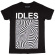 Idles - Psych Tubes Uni Bl T-Shirt (XL) Idles - Psych Tubes Uni Bl T-Shirt (XL)