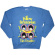 Beatles - Ysm Heads In Circles Blue Sweatshirt Beatles - Ysm Heads In Circles Blue Sweatshirt